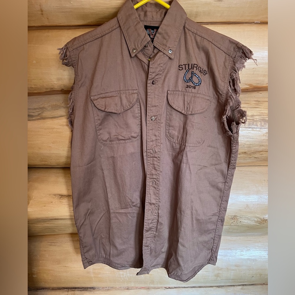 Men’s Button Up Vest
